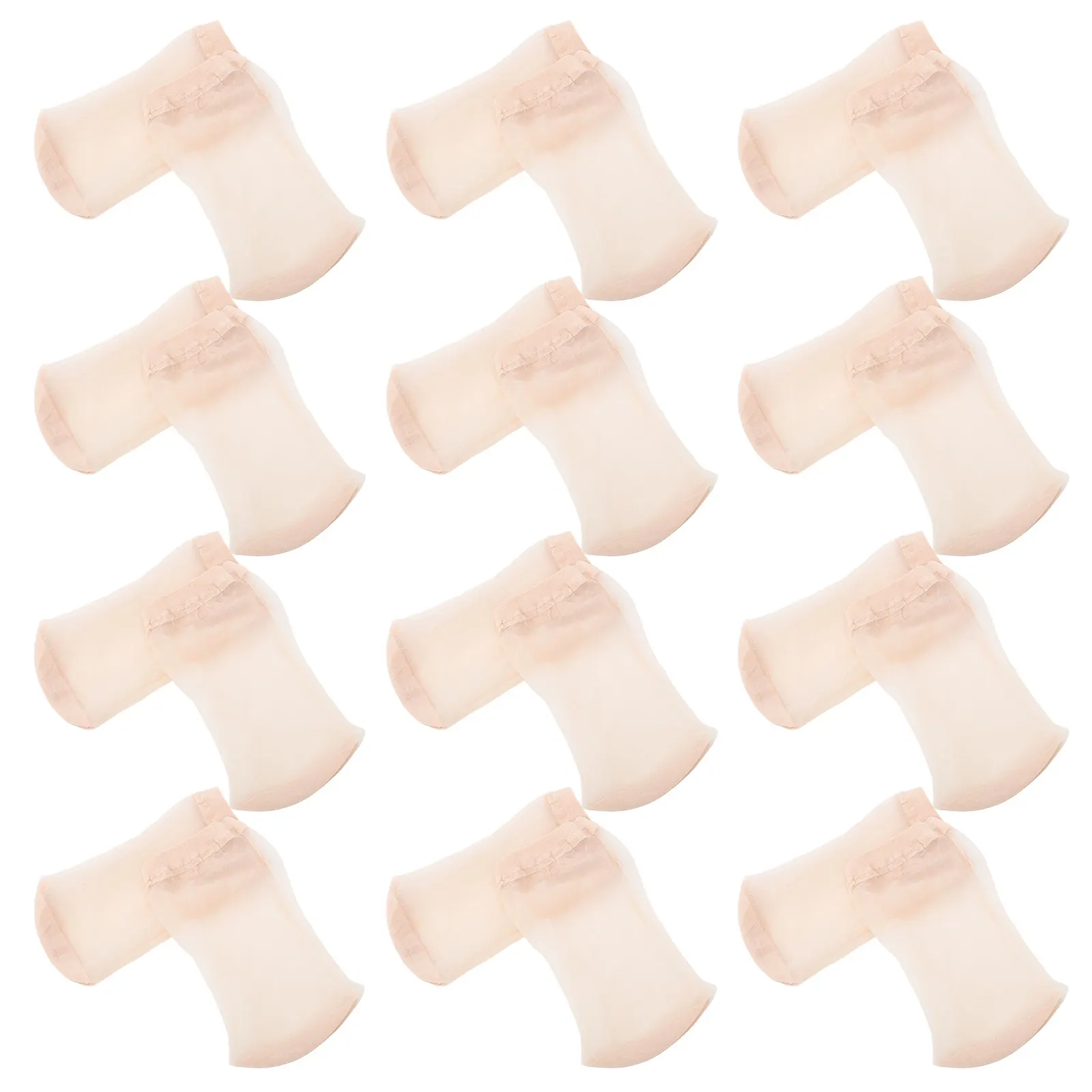 

15 шт. женских летних ультратонких дышащих эластичных модных коротких чулок, противоскользящие, элегантные, невидимые, для бега