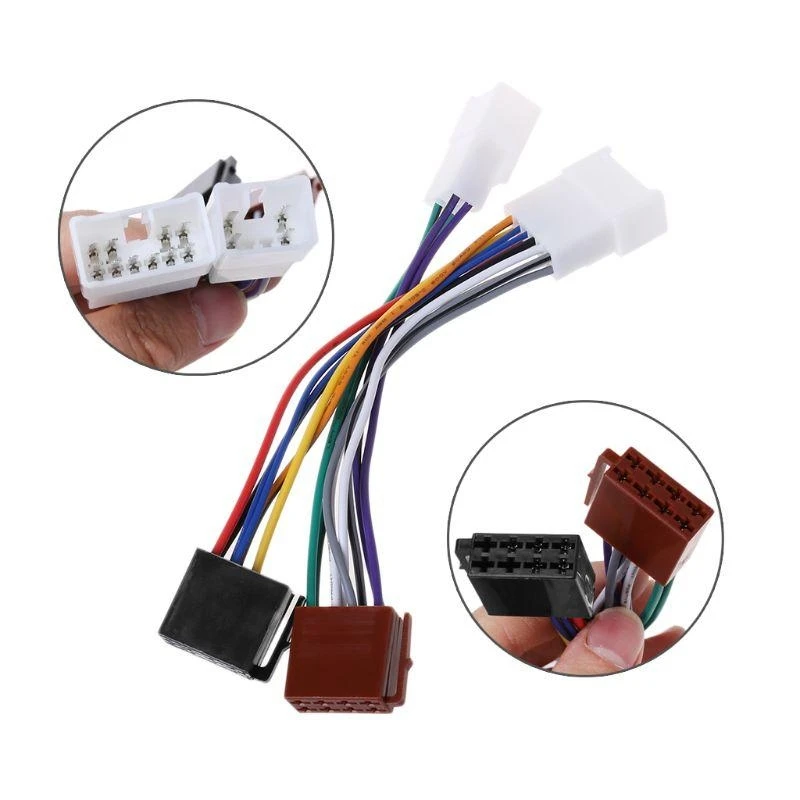 Car Radio Wiring Harness Adapter Plug Cable For for Lexus MR2 Land Cruise
