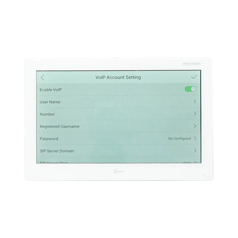 HIKVISION Internationale Version, 10-Zoll-Innenmonitor DS-KH9510-WTE1(B), 802.3af POE, App Hik-Connect, WLAN, Video-Gegensprechanlage. – Detail 9