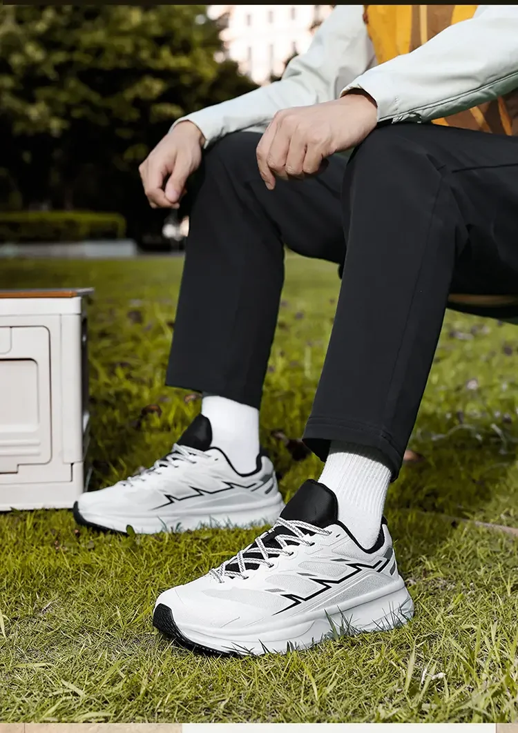 أحذية الجري الجديدة الممتصة للصدمات في الهواء الطلق لتسلق الجبال أحذية رجالية مريحة كاجوال #2