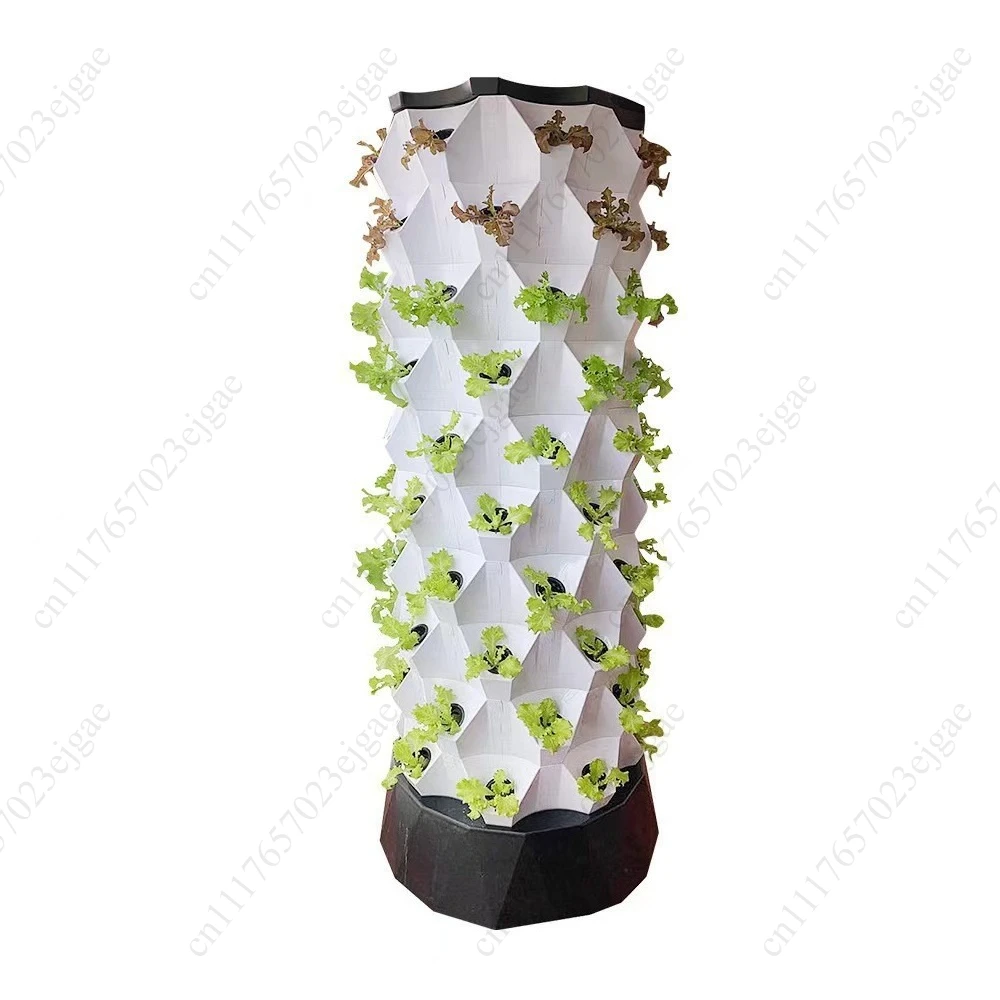 Pineapple Tower Vertical Hydroponic System 10 Layers Aeroponics Growing Planter Soilless Planting