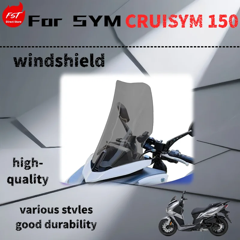 

For SYM Cruisym 150 2023-2024, windshield and rain guard modification parts.