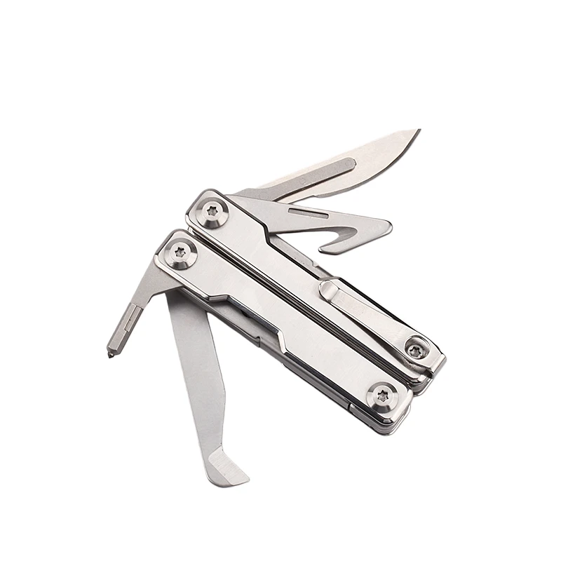Daicamping DL19 DL16 Edelstahl EDC Mini Multifunktionsmesser Handwerkzeuge Set Tragbare Multitools Mehrzweckschere – Detail 12