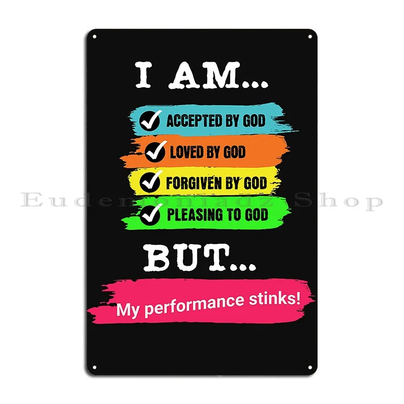 My Performance Stinks Metal Plaque Poster Mural Club Rusty Club Create Tin Sign Poster