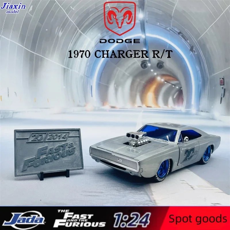 

JADA 1:24 Fast & Furious 1970's Dodge Charger R/T украшение модели автомобиля из сплава