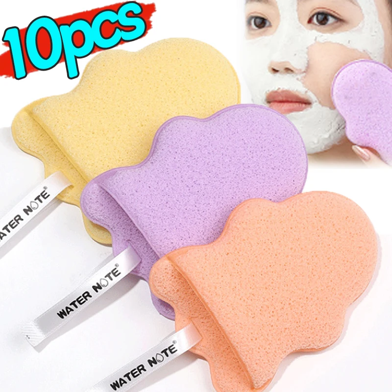 Éponge de nettoyage du visage pour démaquillage, moussant rapide, épaisse, outil de nettoyage en profondeur, éponge de Massage réutilisable, soins du visage