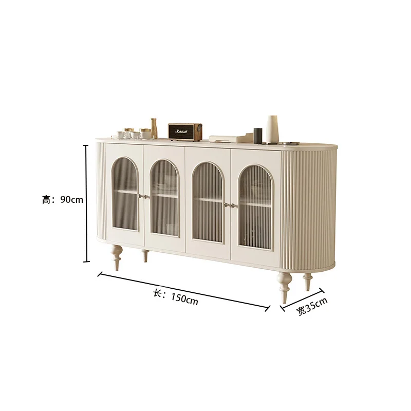 capaciousness dining side cabinet wood locker for living room dining room Nordic storage cabinet Household furniture