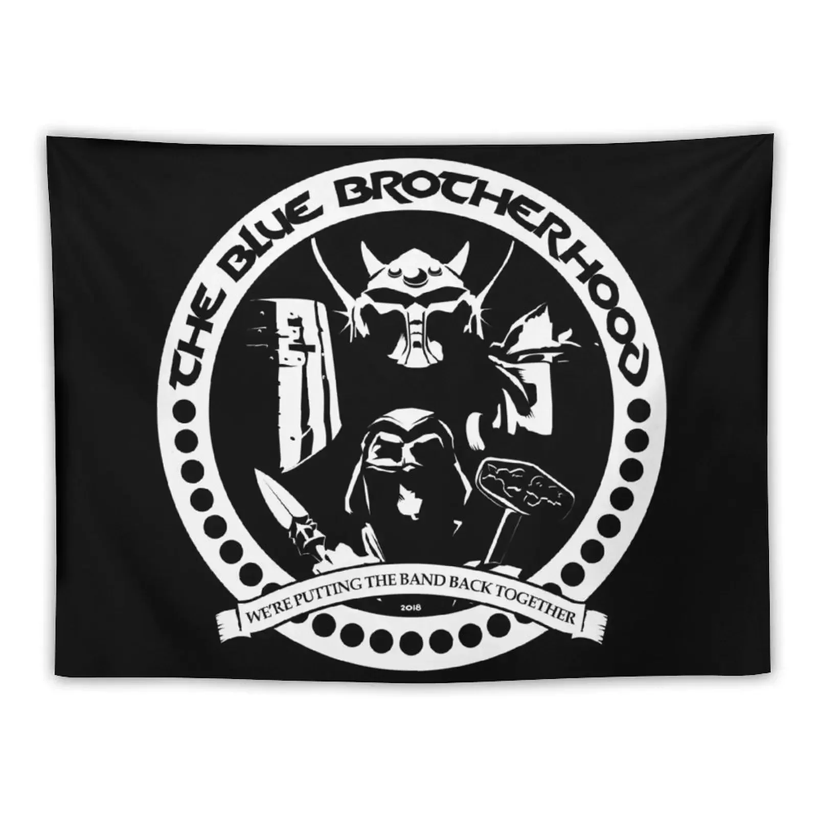 

The Blue Brotherhood TD Clan 2018 (One Color) Tapestry Hanging Wall Aesthetic Room Decoration Tapestry