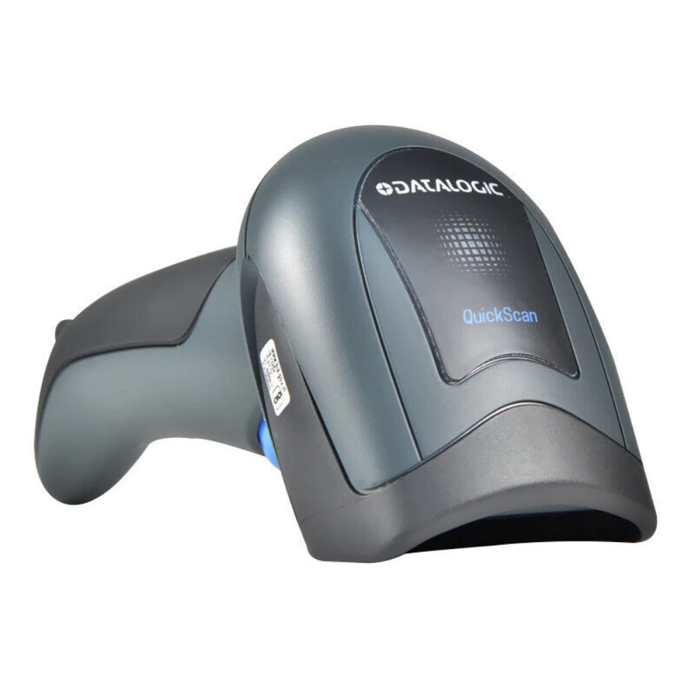 Imagem -02 - Original Handheld 1d Barcode Scanner com Cabo Usb Datalogic Quickscan Qd2131bk Qd2131-usb Novo