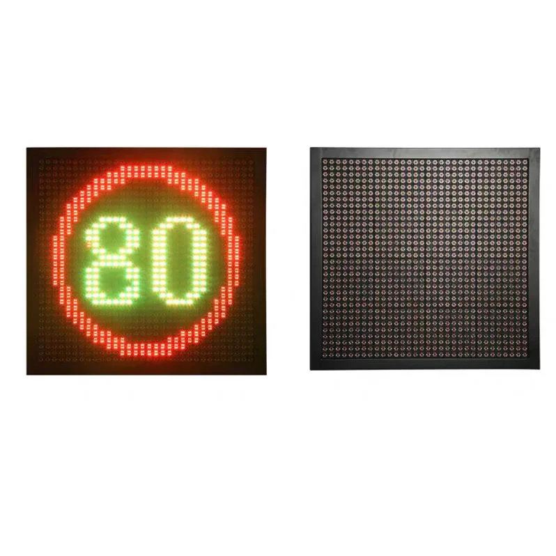 Manufacturer Supply Speed Limit Digital Screen Signs Traffic Sign LED Variable High-brightness Variable Speed Limit