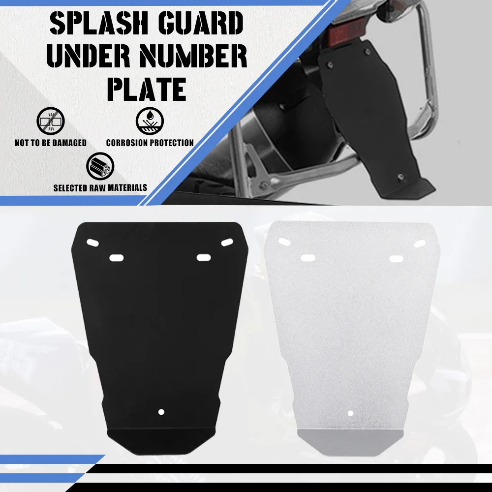 

2024 2025 Motorcycle Splash Guard Under Number Plate For HONDA Tenere700 For Honda CRF1100L Africa Twin Adventure XL750 Transalp