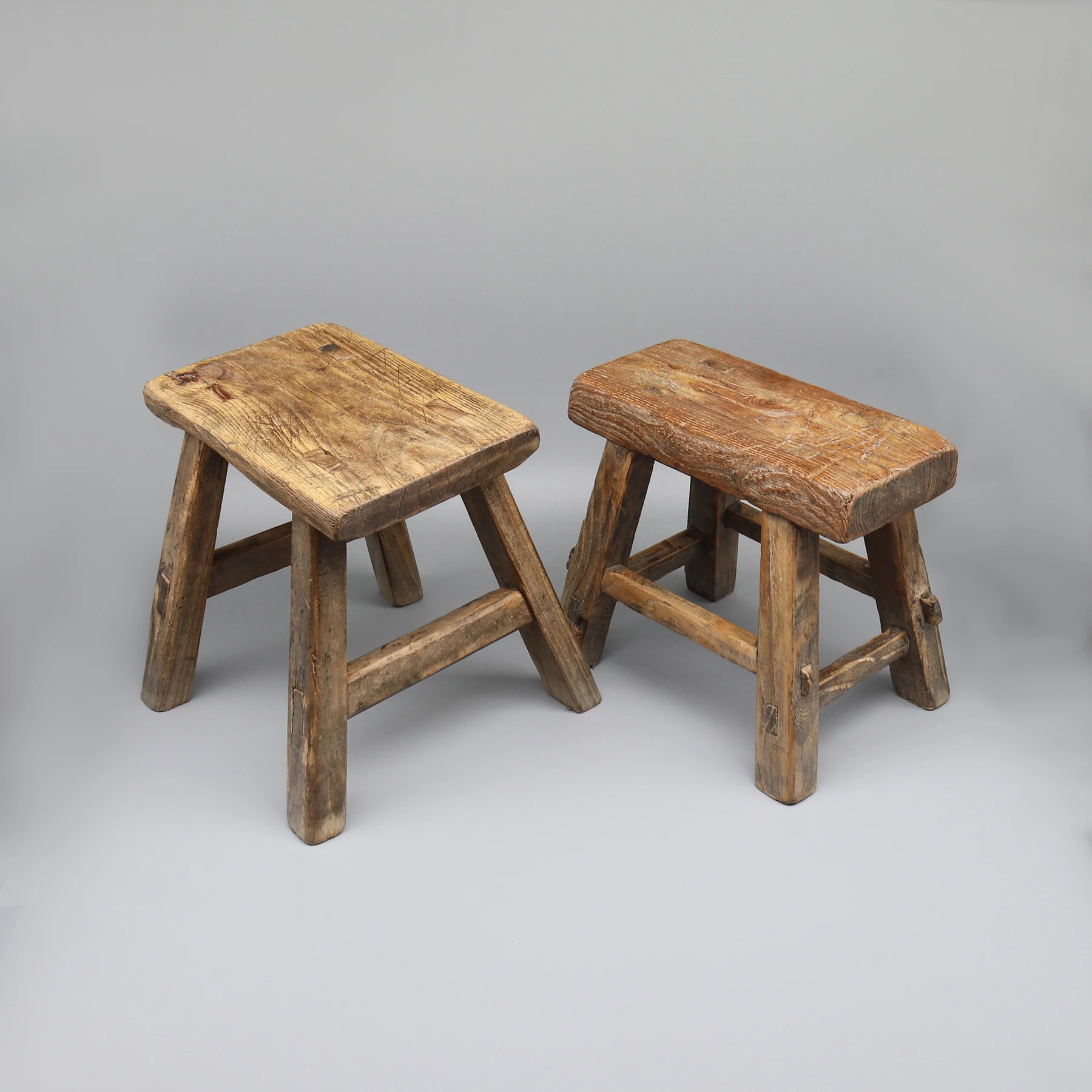 Little Kichen Stool from Northern China, Mini Bathroom Bench