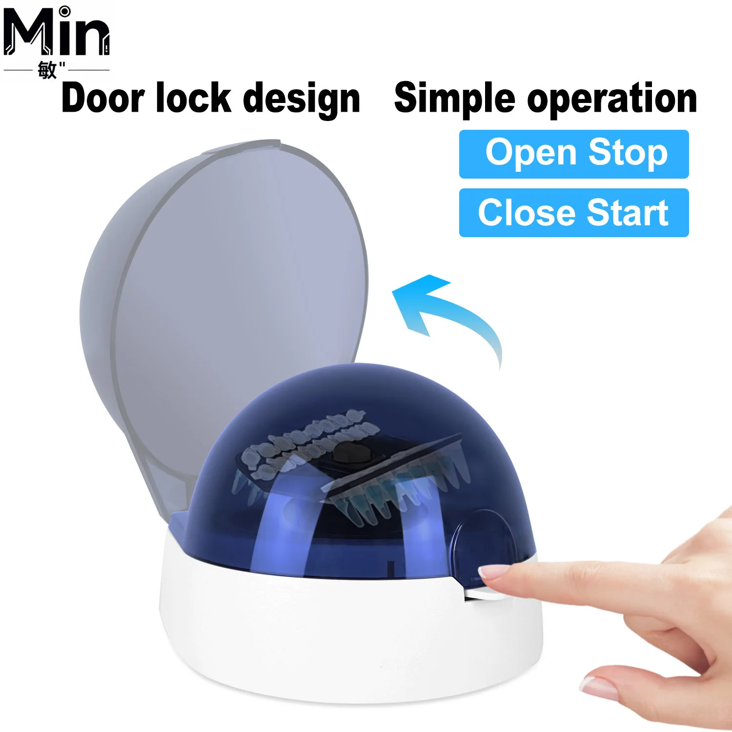 Mini 7K 7000rpm Small Volume High Performance Precision Laboratory Centrifuge Experiment Equipment for Clinical Lab
