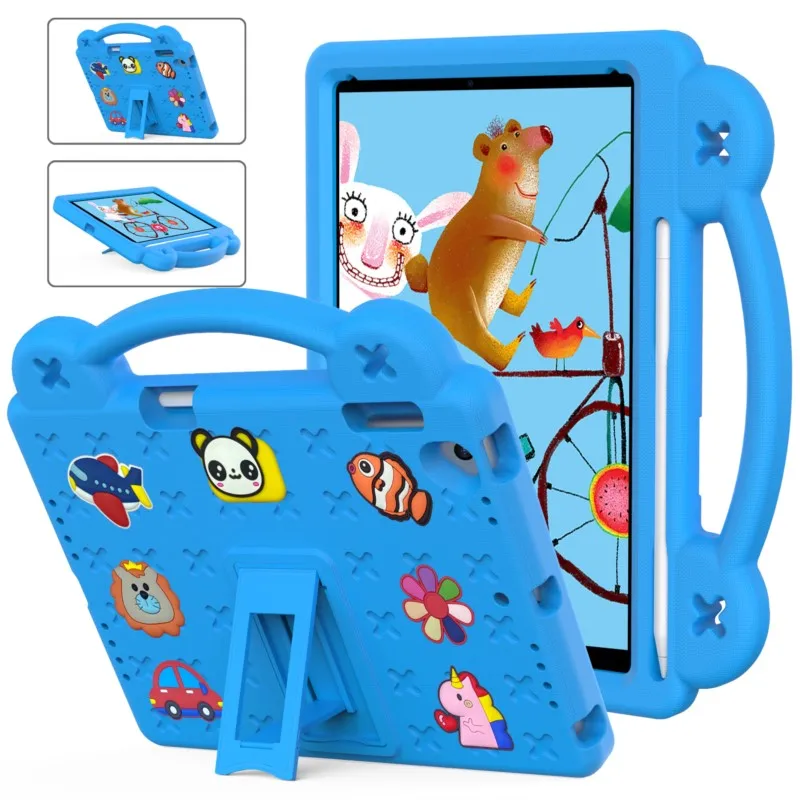 

Case For Apple Ipad Pro 9.7Inch Ipad 5th 6th Ipad Air1 Air2 Shock Proof Full Body Kids Children Safe Non-toxic Tablet Cover