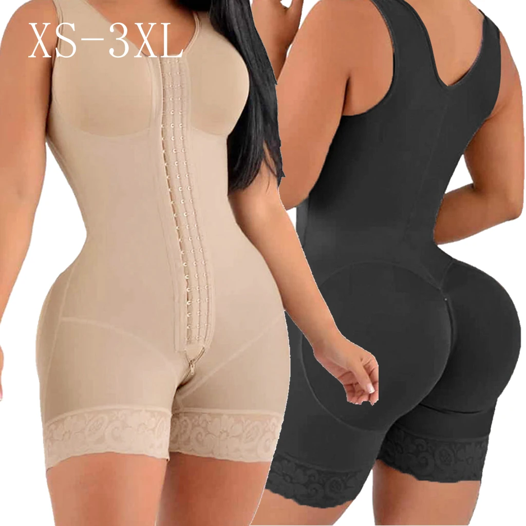 Hohe Kompression Fajas Colombianas Körper Shapewear Frauen Korrigierende Gürtel Bauch-steuer Post Fettabsaugung BBL Abnehmen Taille Gürtel