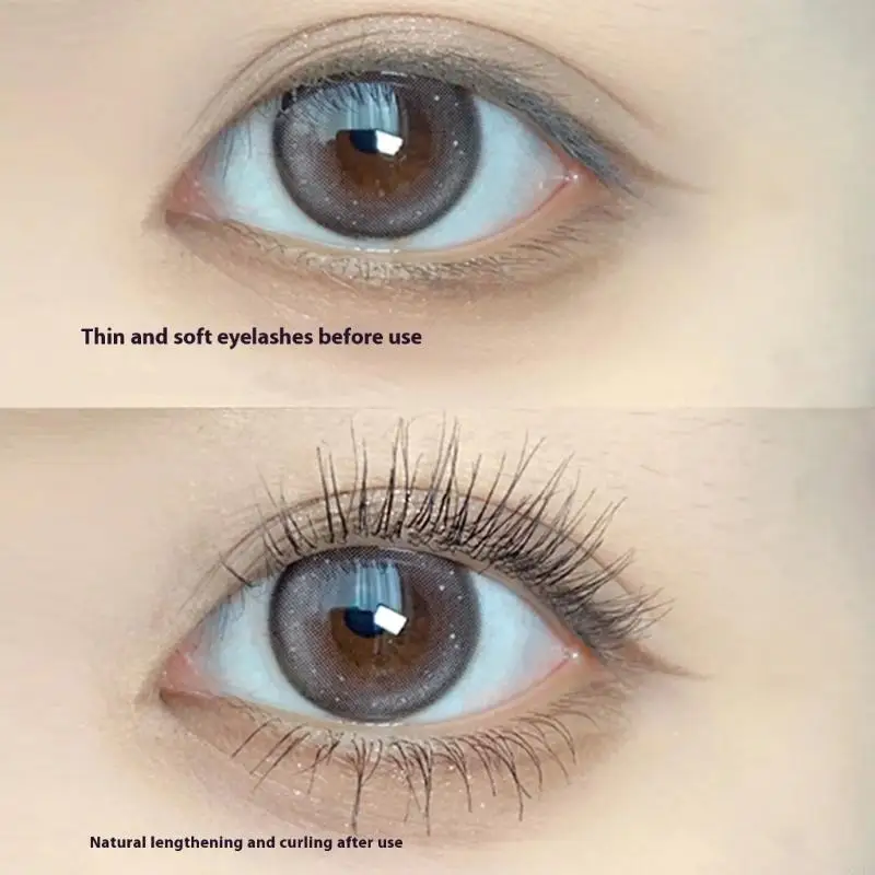 C1FF Leicht abwaschbare, verlängernde, wasserfeste Wimperntusche mit wischfestem, gekräuseltem Halt den ganzen Tag für Tragen