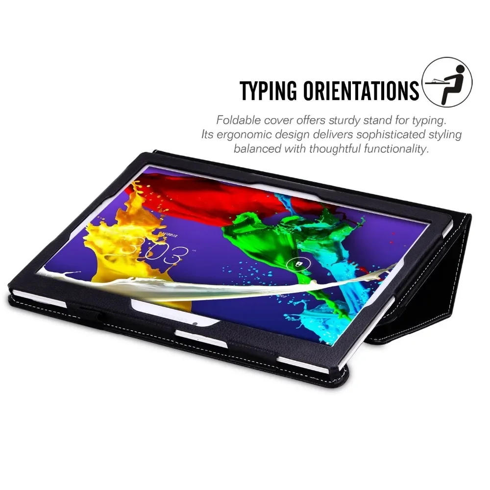 New for Lenovo Tab 2 a10-70 A10-70F/L A10 70 smart Flip leather case cover for lenovo tab 2 A10-70L Tablet 10.1\'\' Tablet case