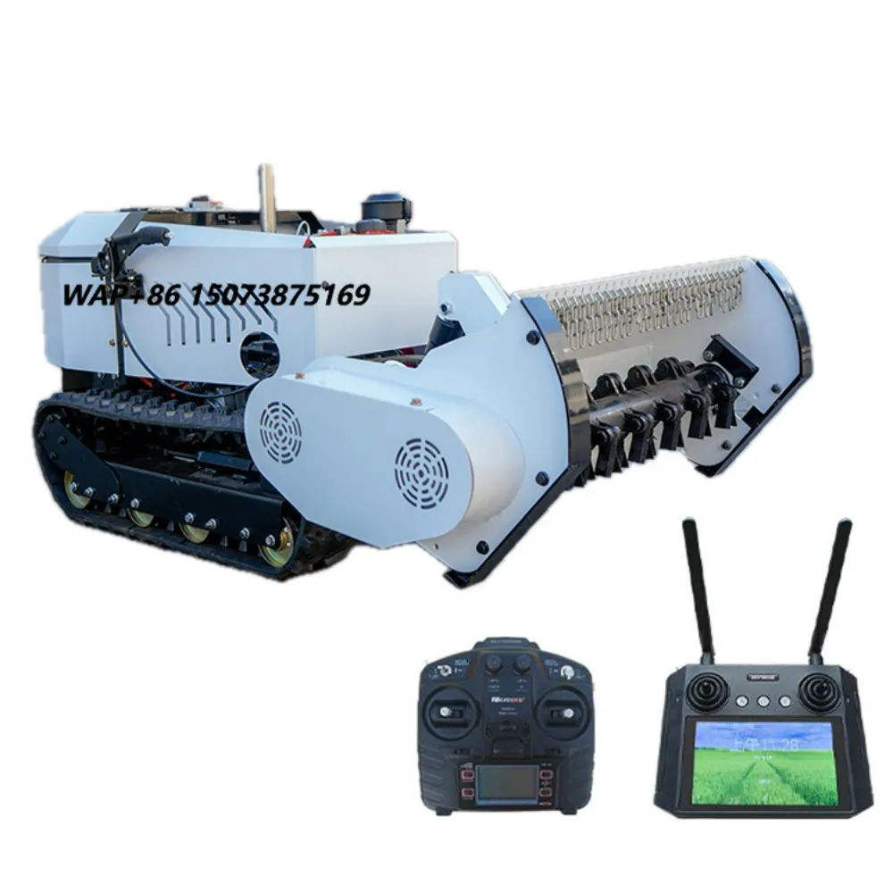 Factory Price Commercial  RC Lawn Mower  Flail Cutter Remote Control Flail Head Mower for Slope