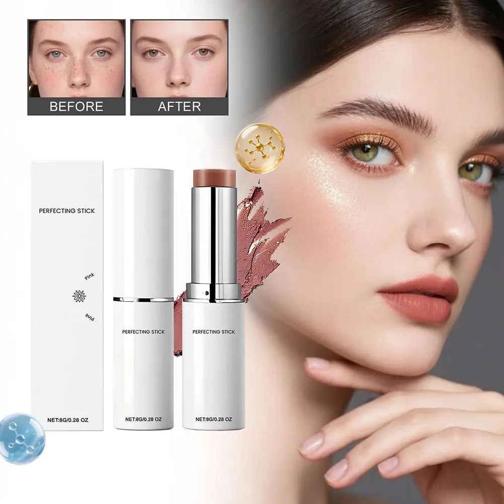 Crème de fond de teint anti-cernes pour le visage, bâton correcteur de maquillage, couverture de cernes