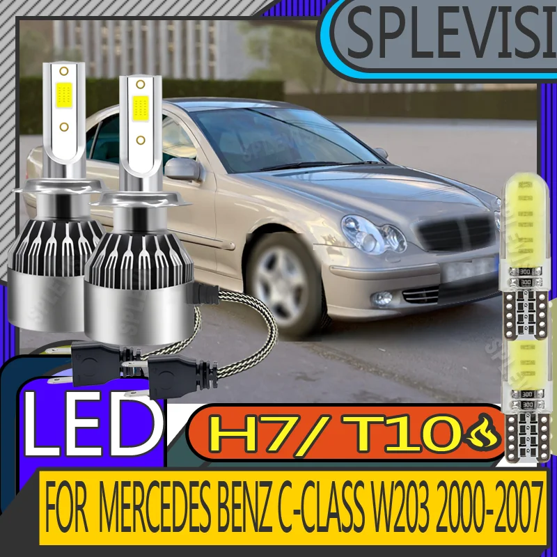 

2-Year Hassle-Free Warranty Warranty H7 LED Headlight For Mercedes Benz C-Class W203 2000 2001 2002 2003 2004 2005 2006 2007