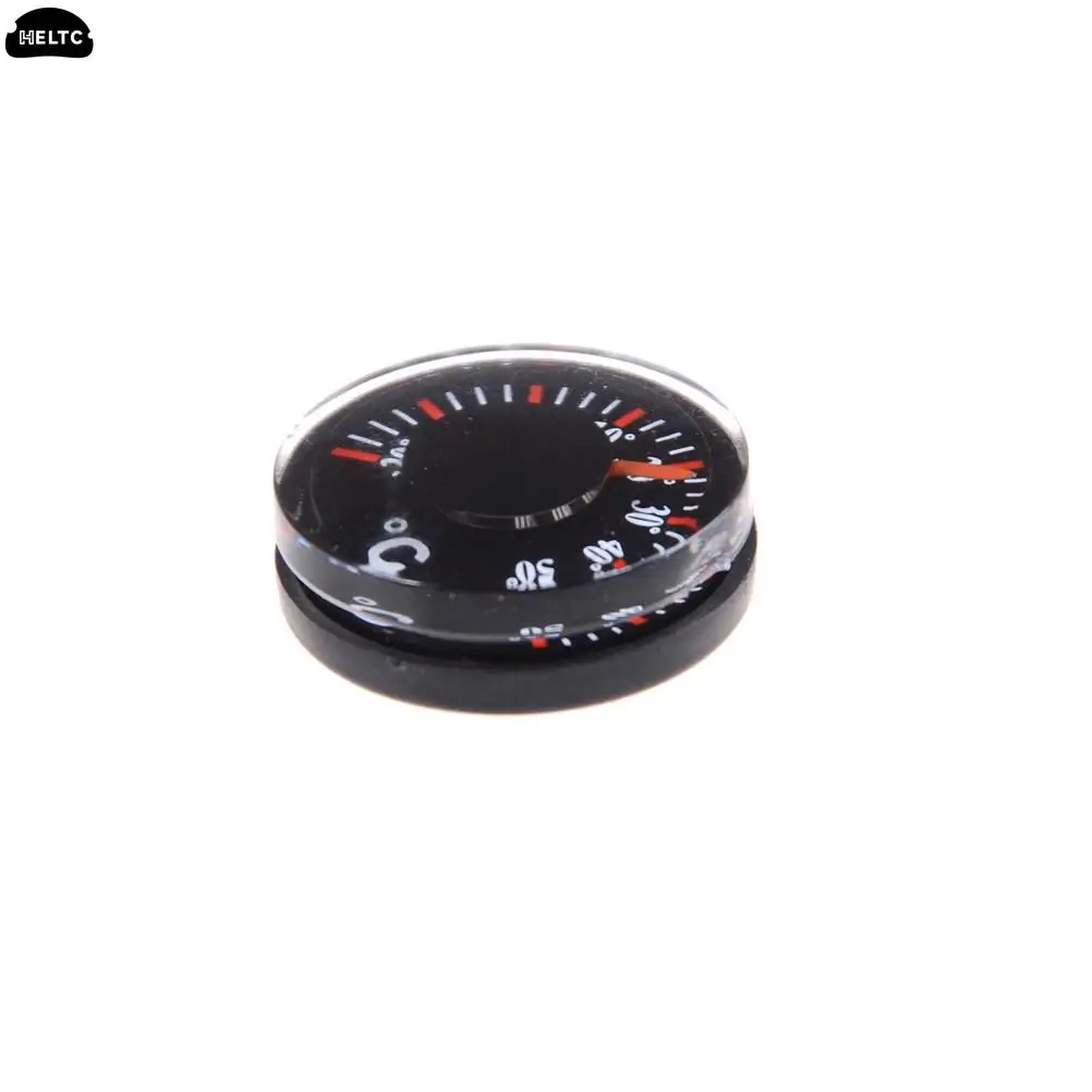 Mini Round Diameter 20mm Outdoor Waterproof Plastic Circular Car Thermometer pointer Degrees Celsius Thermometer