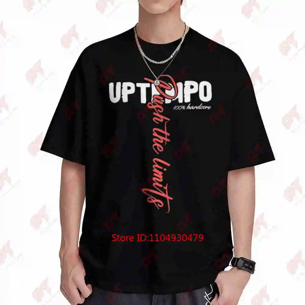 Gabber Hardcore Uptempo Signature Short Sleeve Tee 100% Cotton T-Shirt