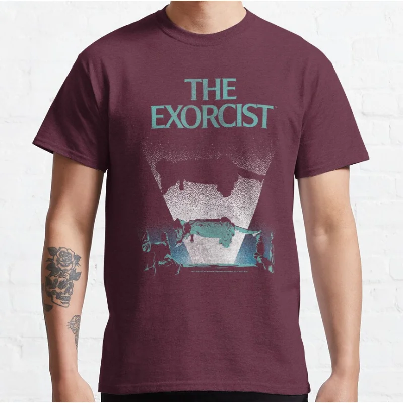 Best of All Time Retro 80s Horror films The Exorcist Scary movie monsters Graphic T Shirts large size Adult tops S-6XL