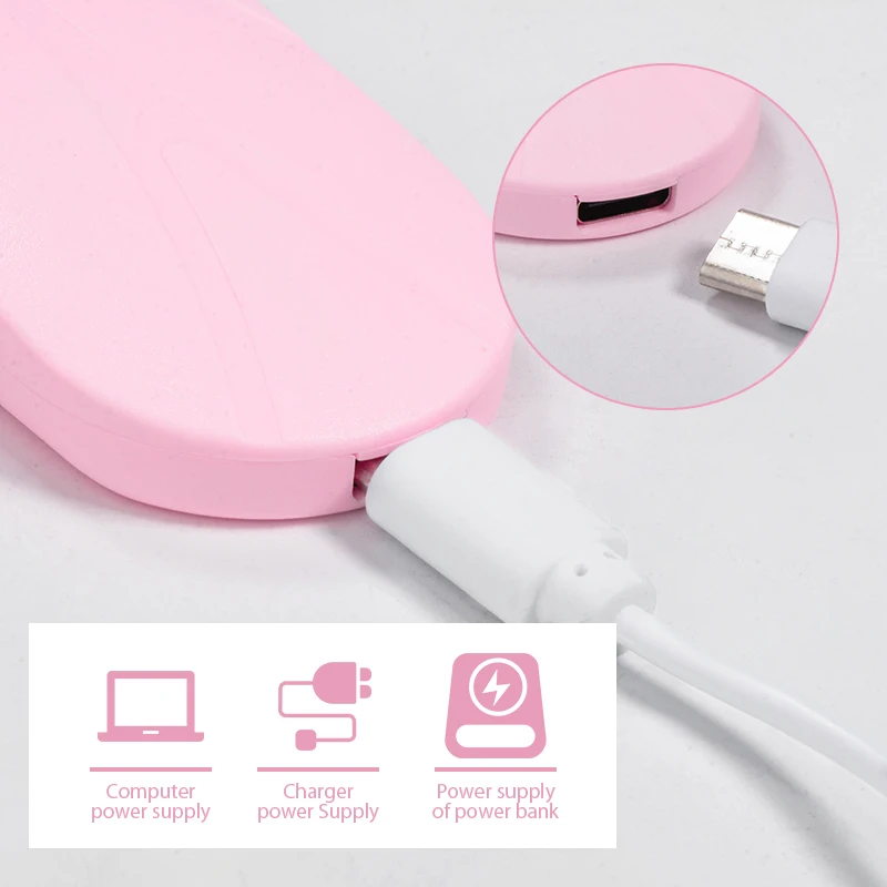 Nail Dryer MINI 6W USB UV LED Lamp Pink White Nail Art Manicure Tools Design Fast Drying Curing Light for Gel Polish