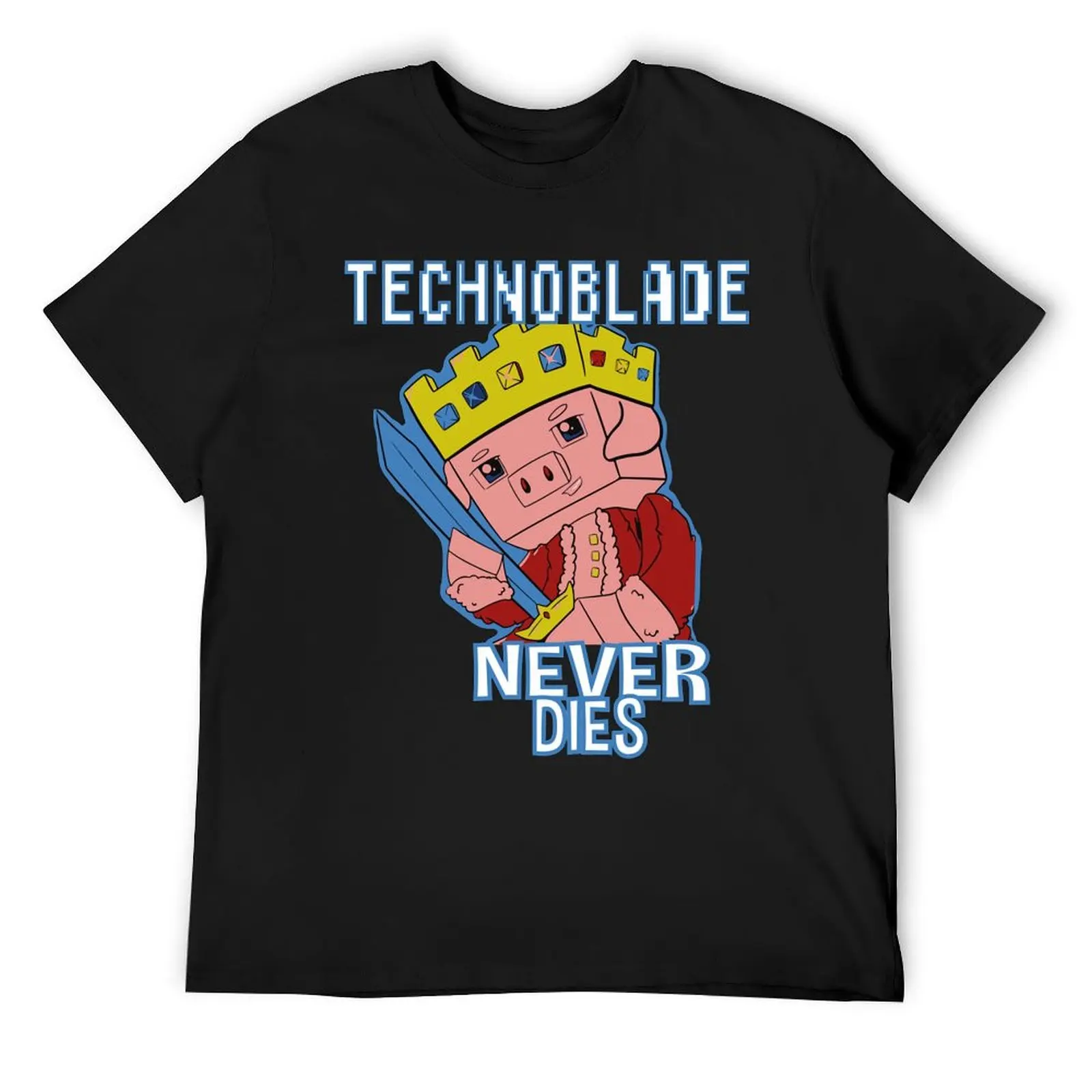 

Technoblade Never Dies Classic T-Shirt korean fashion vintage anime shirt plus sizes Aesthetic clothing men clothing