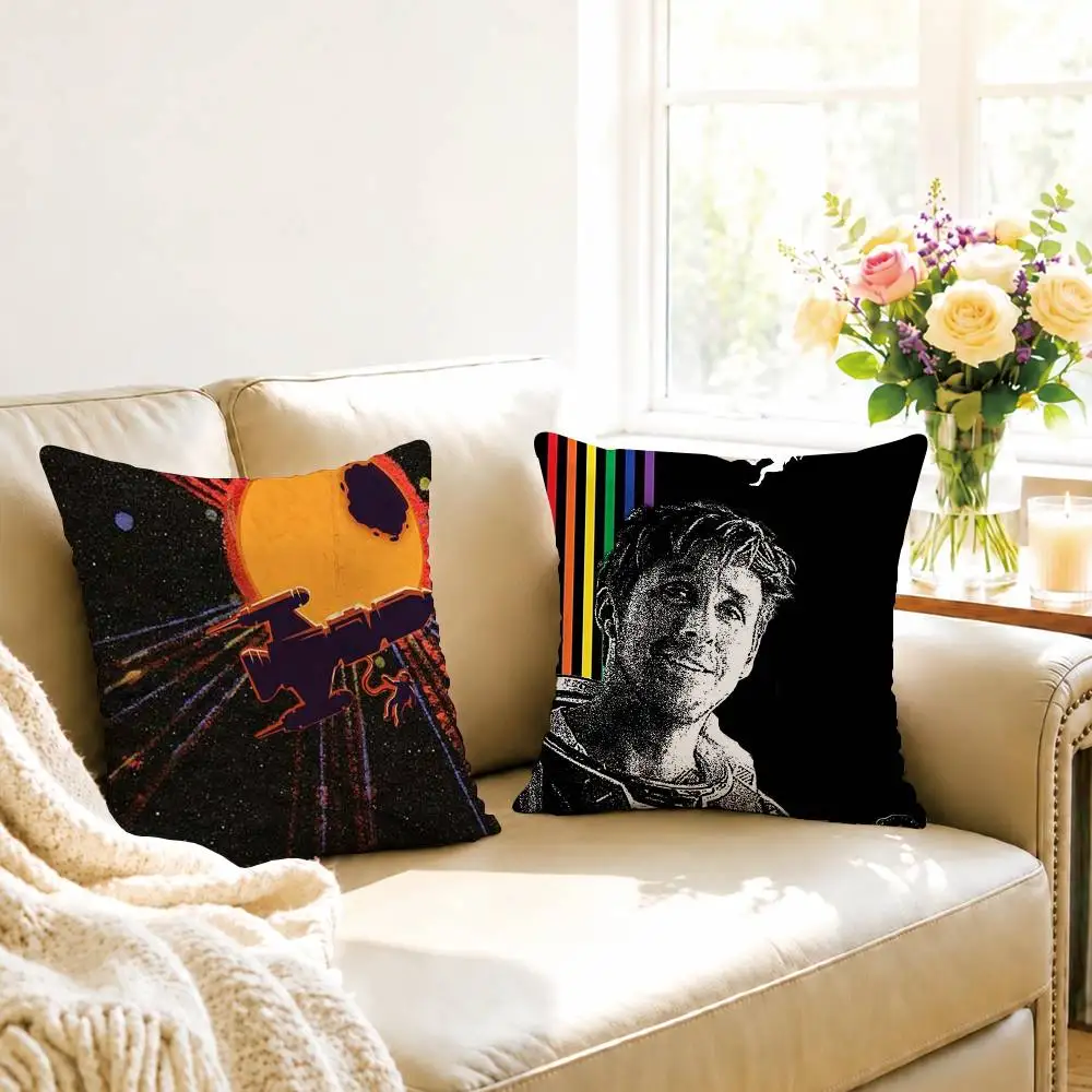 Movie Project Hail Mary Grace Square Double-Sided printed Pillow Case Bedroom Bedside Pillow Sofa Cushion Cover Gift