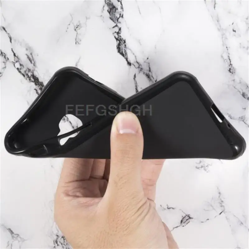 Anti-knock Soft TPU Phone Case For Samsung Galaxy Xcover 4 4S SM-G390F Silicone Caso Cover Bumper Tempered Glass