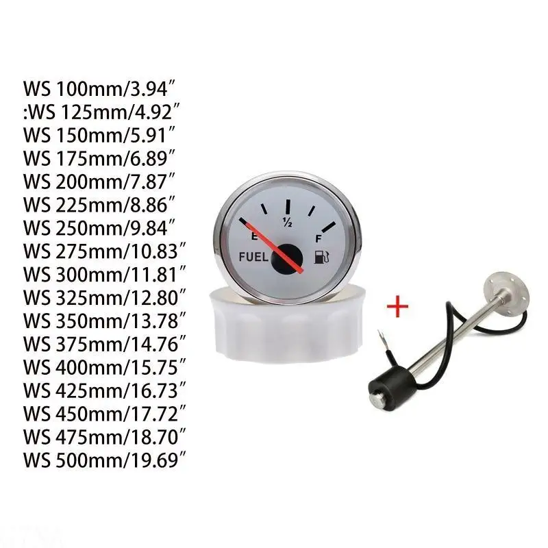 G7NA Kraftstoffstandsanzeige Wasser für Tankfüllstandsanzeige 5 Hintergrundbeleuchtung 9-32 V 3 Sensorschild – Detail 6