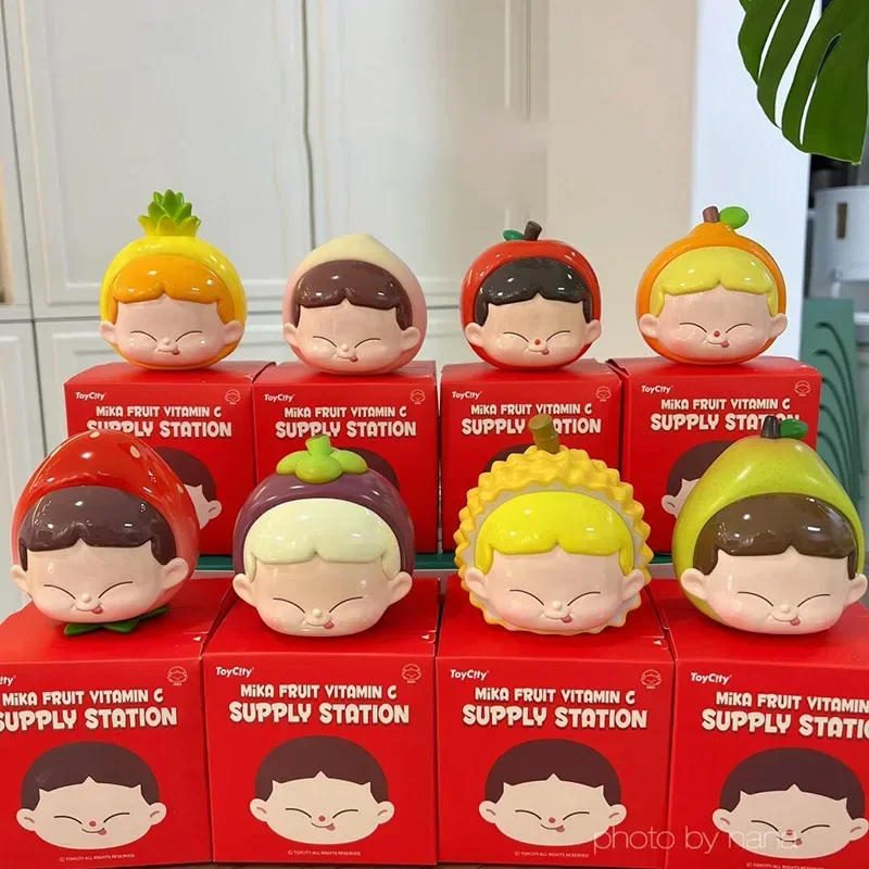 

TOYCITY MiKA Fruit Vitamin Csupply Station Blind Box Toy Cute Action Figure Bag Accessories Decoration Mystery Surprise Gift