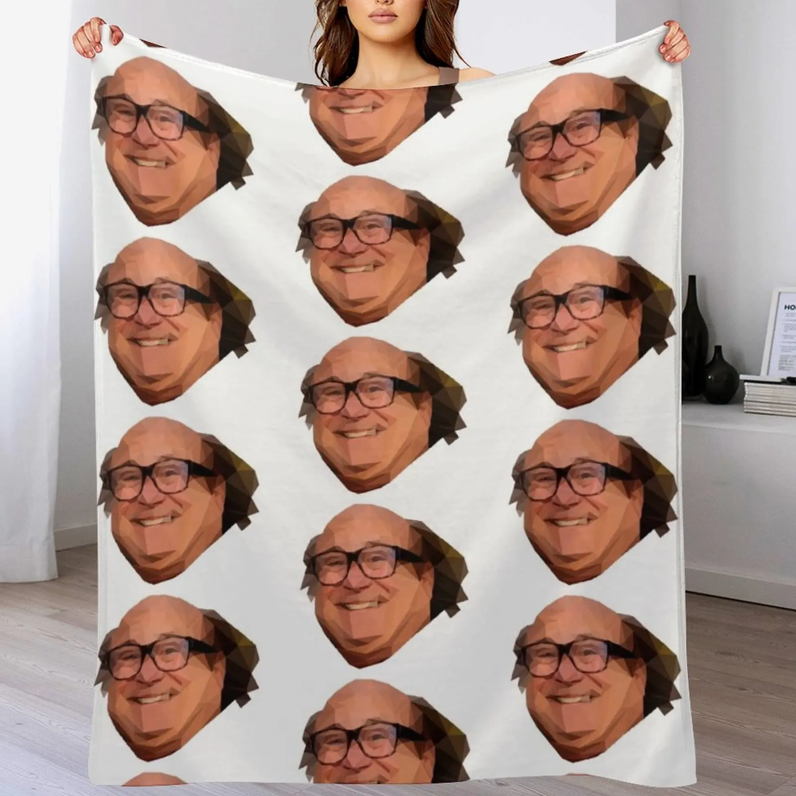 Danny DeVito Prism Throw Blanket Retros Furry Luxury St Baby Blankets