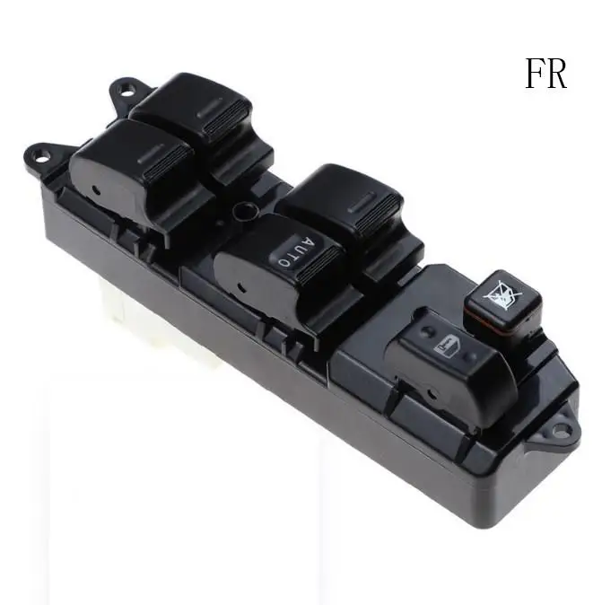 

AZGIANT Car Window Lifter Main Switch Single AUTO 6 Button Black Plastic Durable Parts 18 Pins for Toyota Prius Hilux Corolla