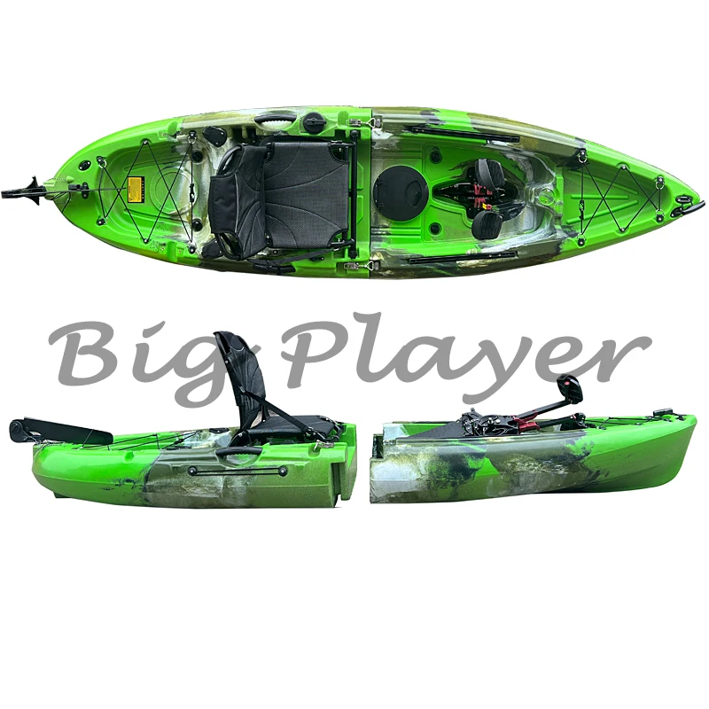 

Modular fishing kayak Splicing kayak Two pedal drive water sports kayak