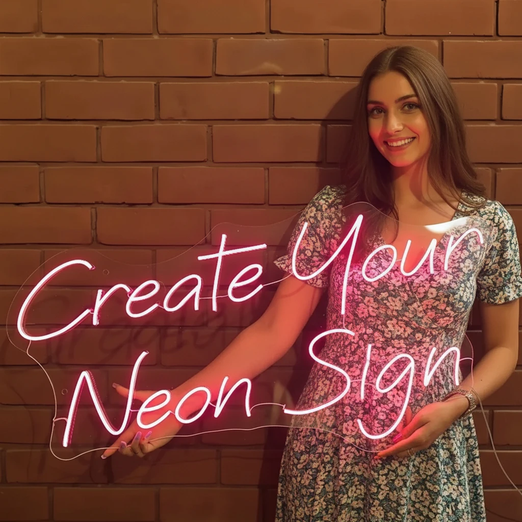 Custom Neon Sign LED Vibrant Light Name Signs for Personalized Home Business Events Custom Gift Wedding & Party Wall Decor