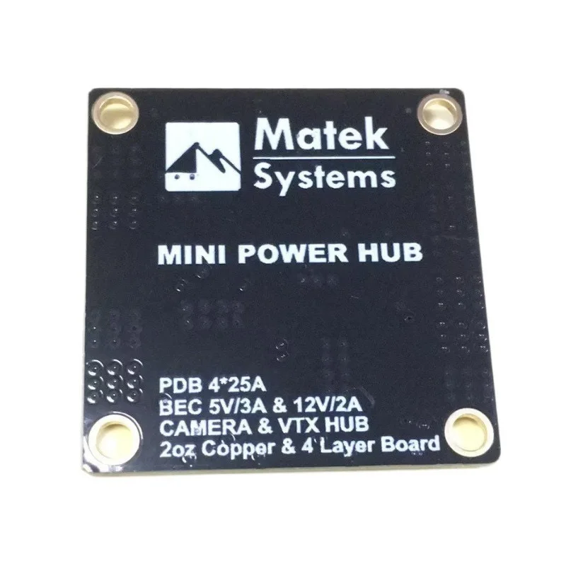 

Mini Matek Power Hub PDB with 5V & 12V BEC for Naze32 CC3D QAV250 Quadcopter Distribution Board Drone Accessories