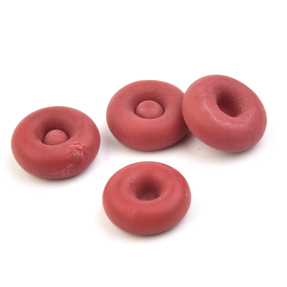 Tappo per ugelli per pistola per calafataggio da 20 pezzi tappo per calafataggio rosso tappo per sigillante sigillante per silicone tubo per calafataggio aperto per sigillare e conservare