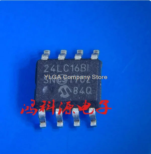4LC16B-I/SN 24LC16BI 24LC16 SOP-8 memory chip available for direct purchase in stock    50PCS -1lot