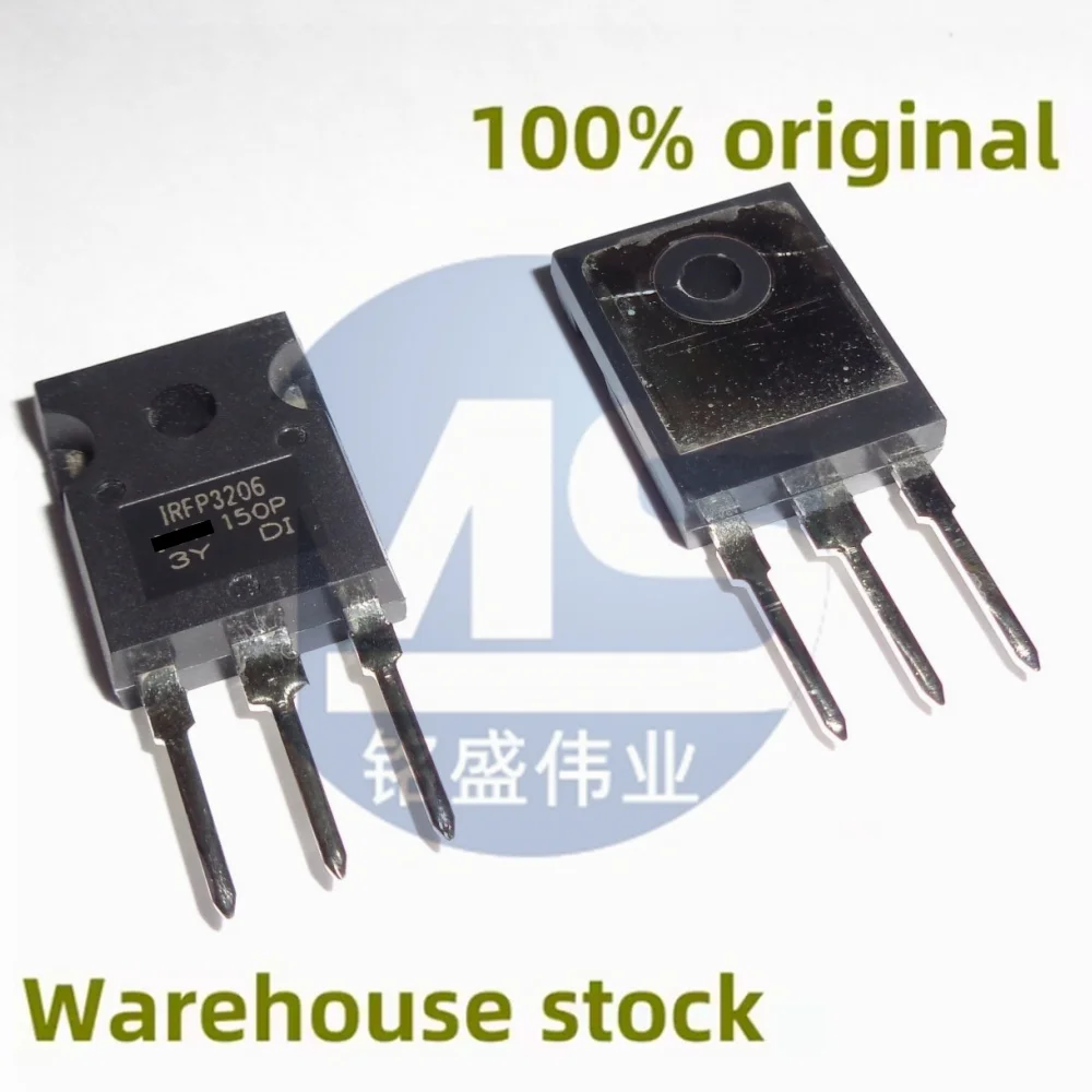 10PCS 100% new IRFP3206 IRFP3206PBF 60V 200A straight insertion TO-247 MOSFET spot direct sale