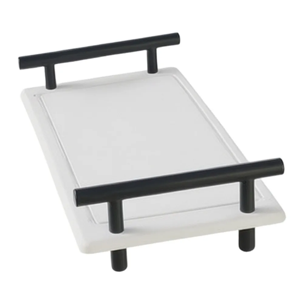 Diatomite For Vanity Rack with Stability and Aesthetic Metal Trim 31 cm x 15 cm x 3.2 cm for Contemporary Bath