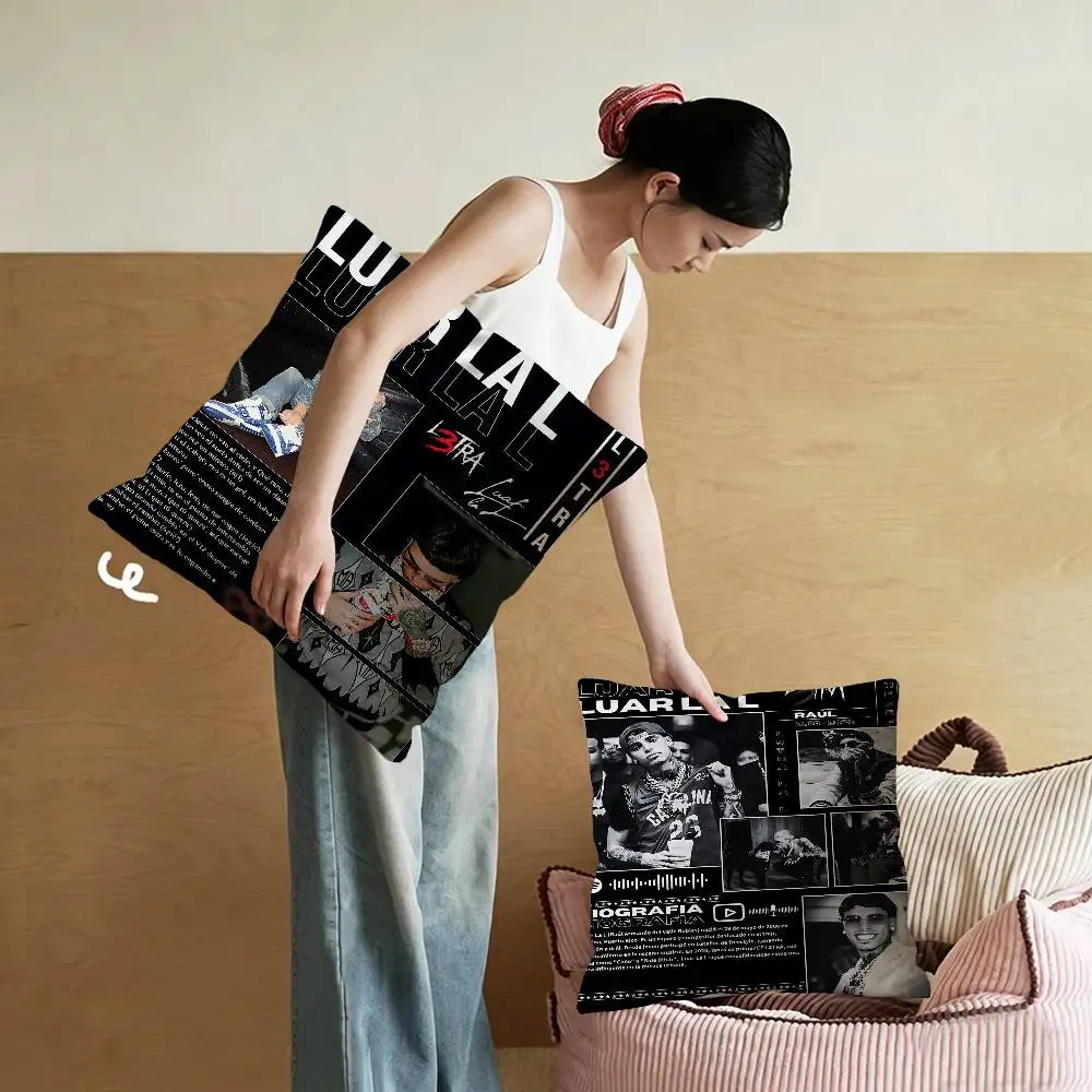Singer L-luar La Pillow Cover for Bedroom Room and Living Room Sofa Decorative Cushion Cover