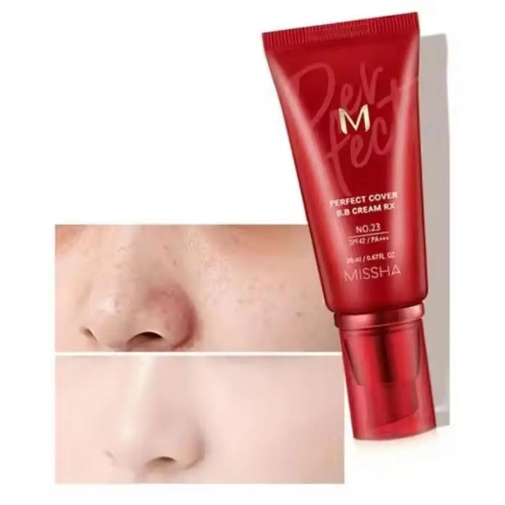 HOT MISSHA BB Cream Concealer Foundation 50ml High Coverage Long-lasting Control-Oil Brightening CC Cream Korean Makeup