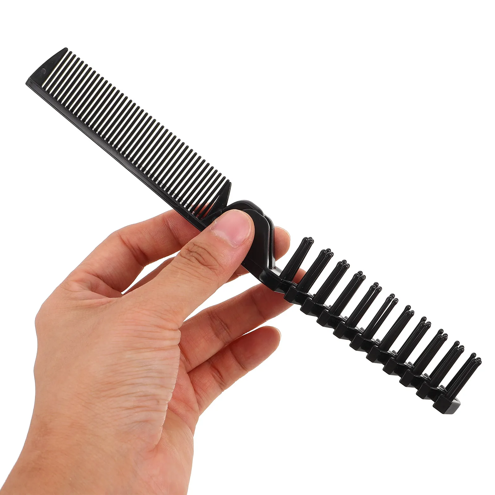 

20Pcs Travel Comb with Beads Teeth Fold Up Design for Easy Carrying Smooth Craftsmanship Prevents Hair Damage Suitable for Men