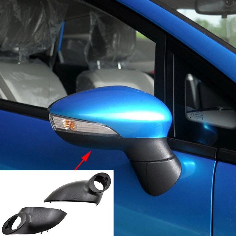 Side Mirror Bottom Holder Cover For Ford Fiesta MK7 2009 2010 2011 2012 2013 2014 2015 Rearview Mirror Automotive Accessories