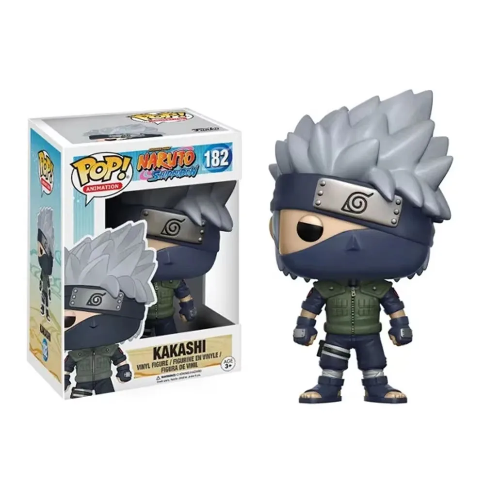 Funko Pop Animation Narutos Shippuden Kakashi(Anbu) #994 Kakashi(Raikiri) #1103 Kakashi #182 #822 Vinyl Action Figure Toys Gifts