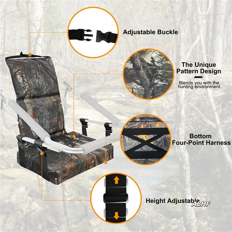

1 Piece Adjustable Treestand Seats Tree Stand Seat Replacement Parts For Hunting,Hunting Tree Seat Fits Climber Deer Tree Stands