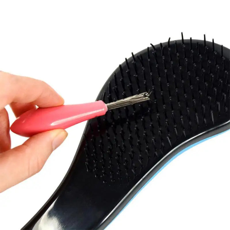 Comb Hair Cleaning Brush Dirt Remover Household Travel Portable Comb Brush Cleaner Mini Remover Hair Cleaning Brush Beauty Tools