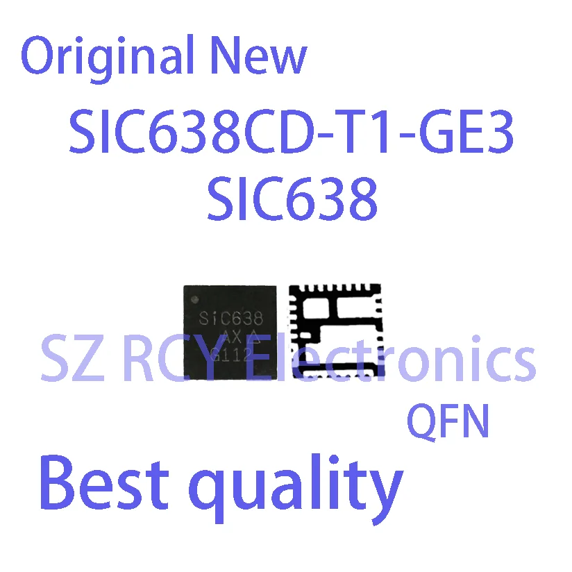 (2-5 PCS)NEW SIC638CD-T1-GE3 SIC638CD SIC638 QFN IC Chip electronic